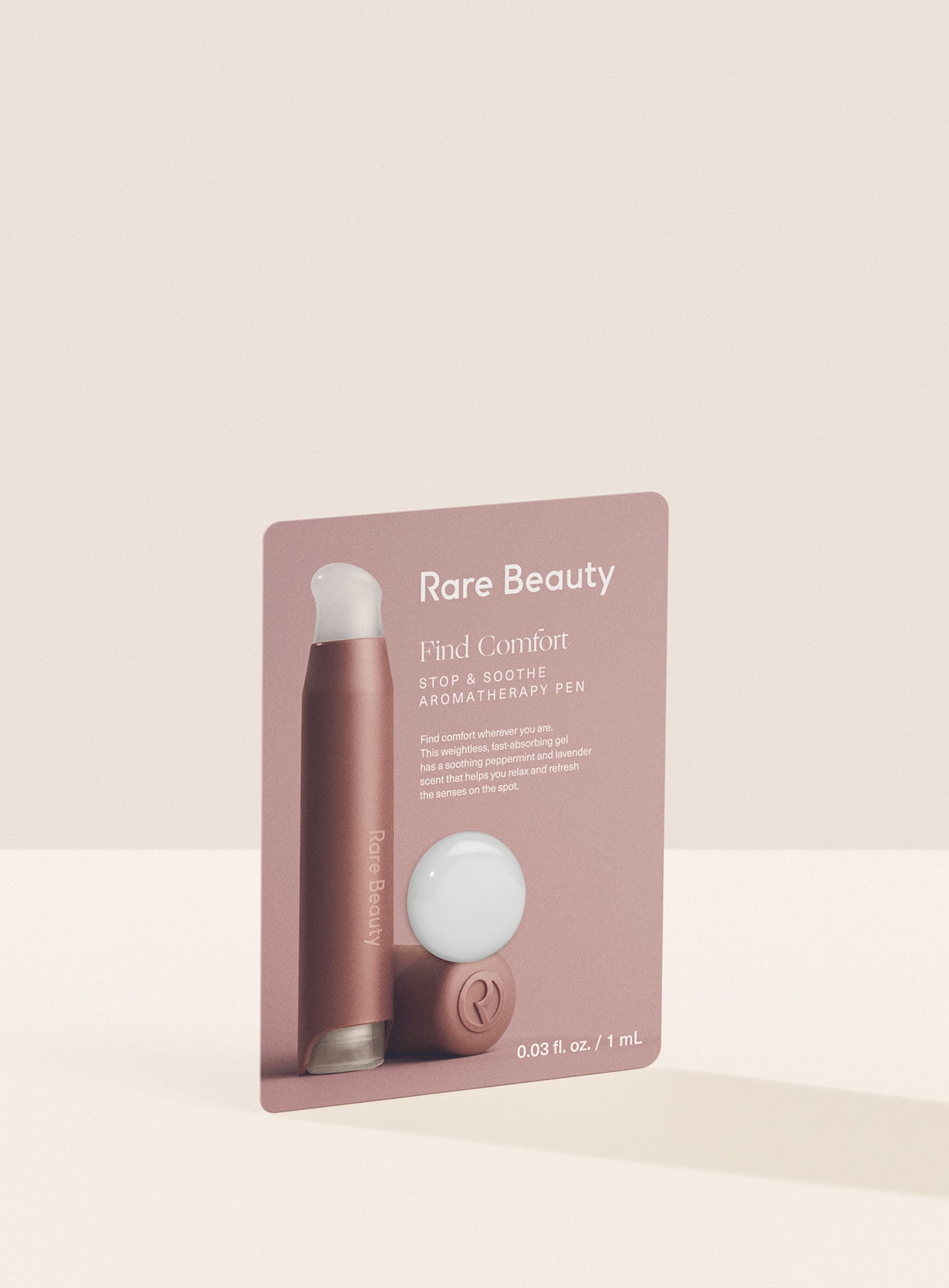 Find Comfort Stop & Soothe Aromatherapy Pen Sample Card